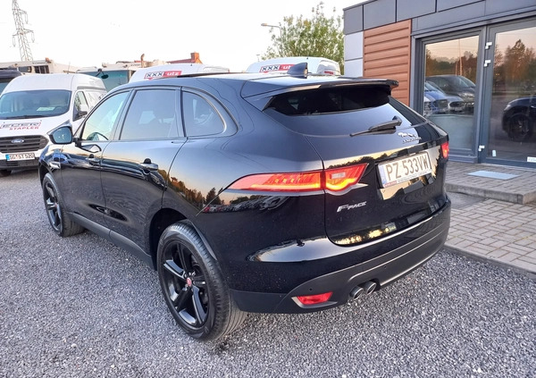 Jaguar F-Pace cena 109000 przebieg: 145000, rok produkcji 2017 z Swarzędz małe 742